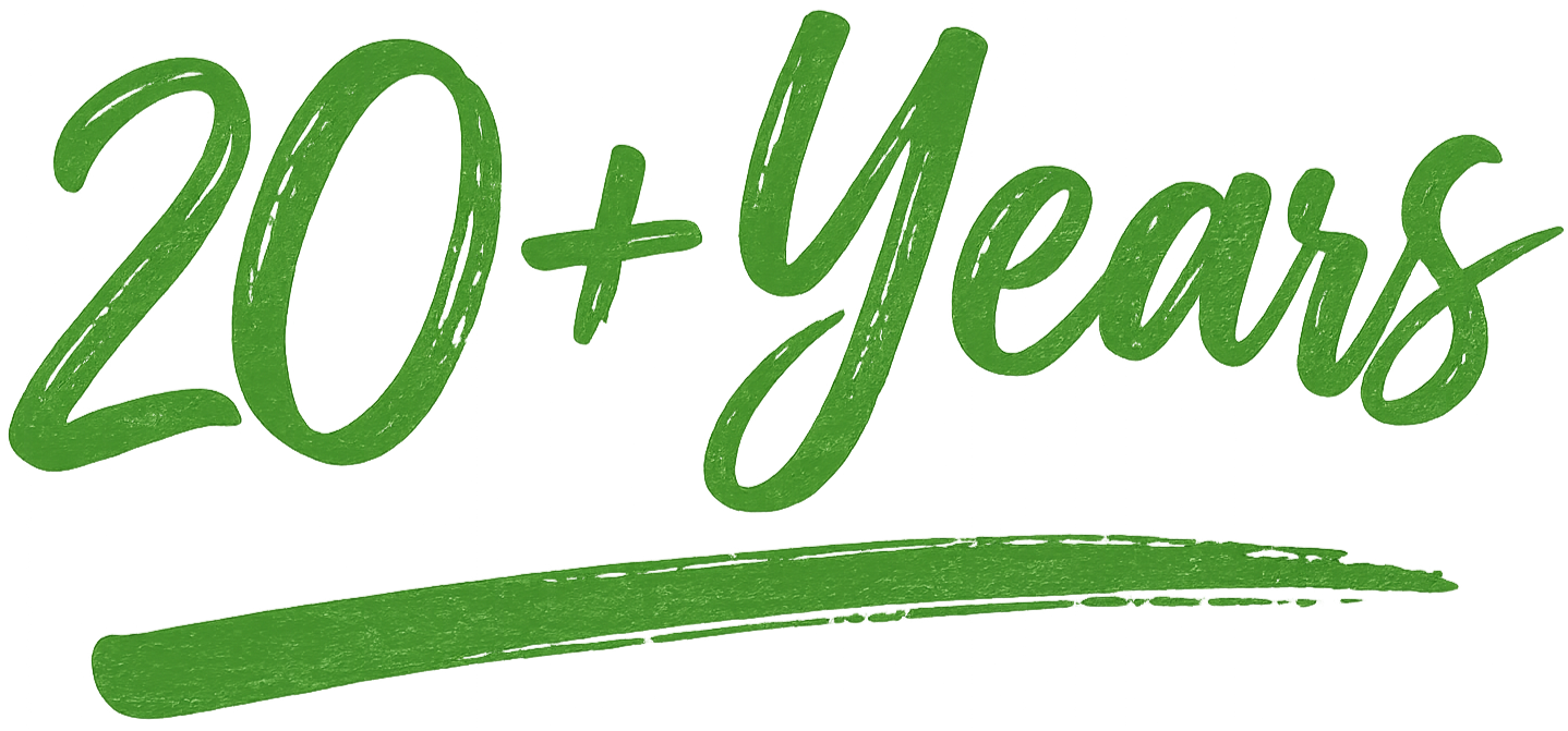 20+ Years