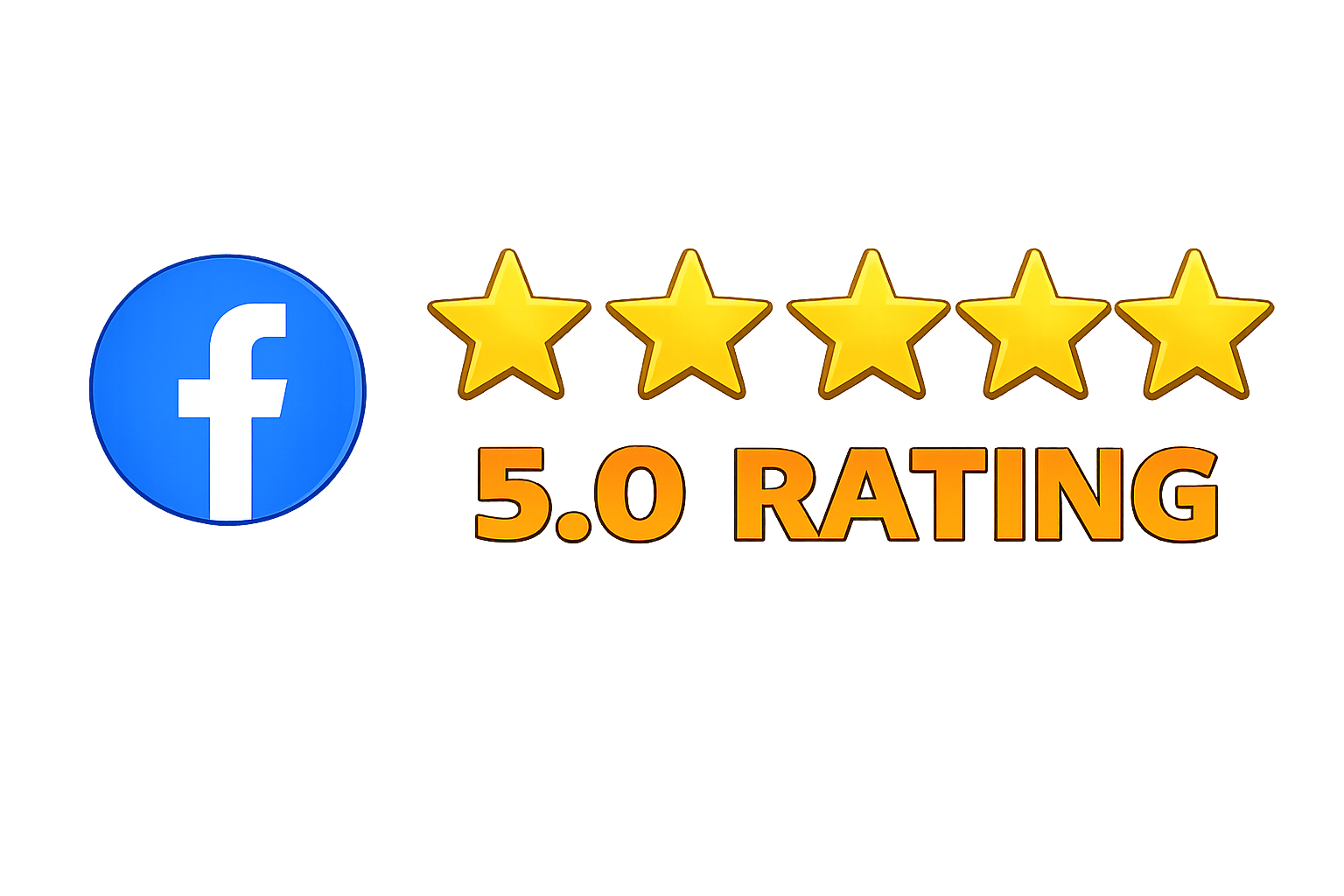 Facebook 5.0 star rating
